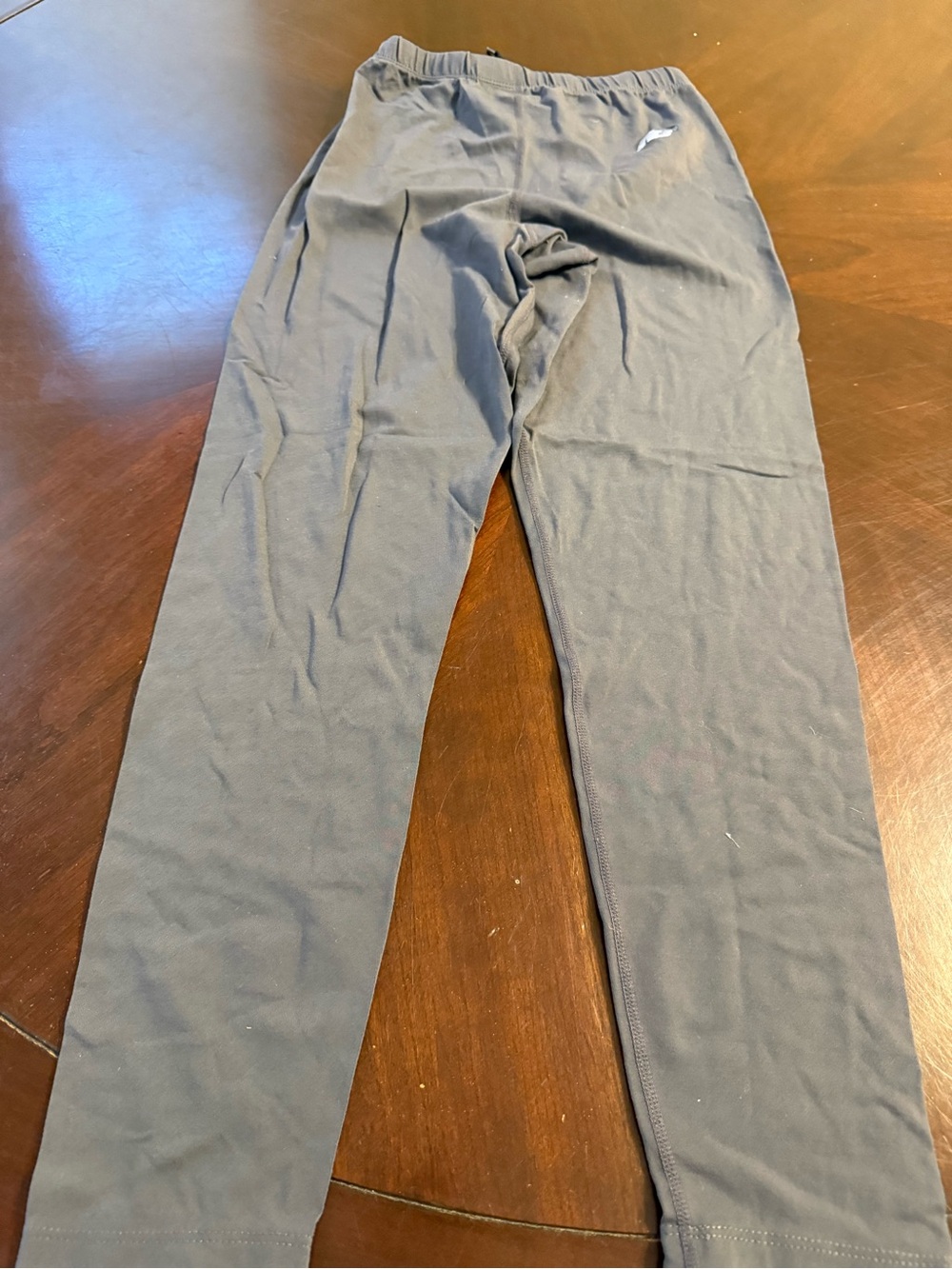 New Balance Women's Charcoal Gray Leggings with Logo